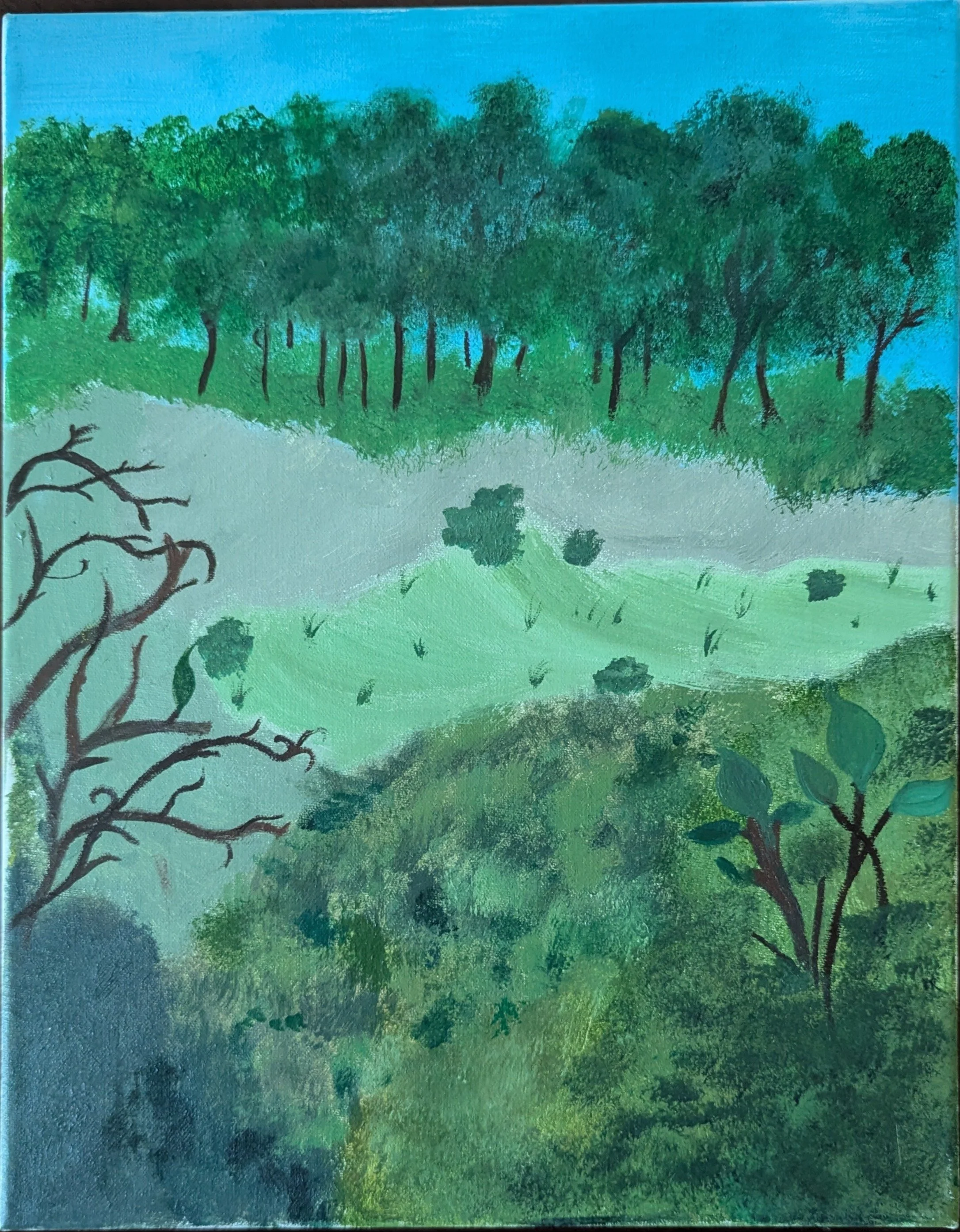 Samely Roblero-Perez, "Pistachio, Hunter, and Fern Green," Nandua Middle School