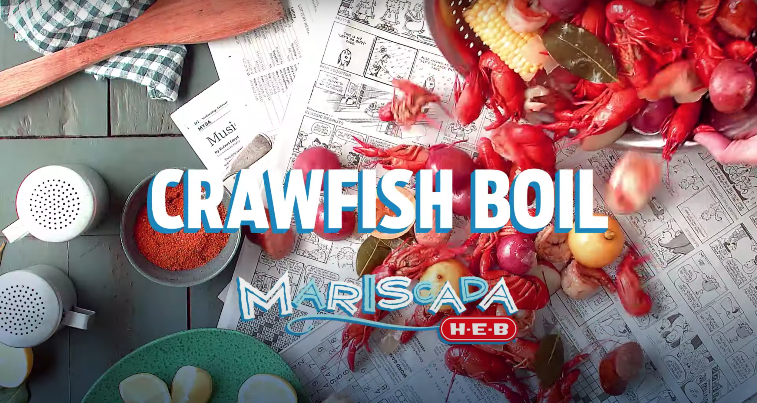 Easy Crawfish Boil | H-E-B Mariscada