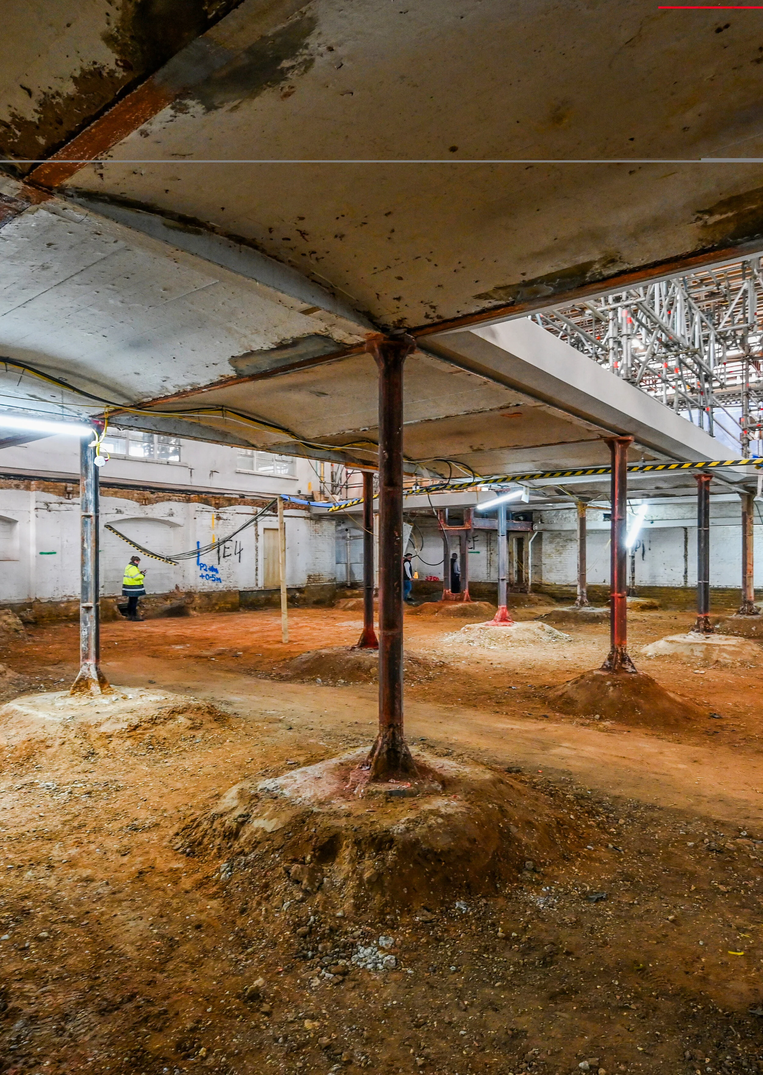  We are helping  Queen Mary University of London  to upgrade the Grade II Queens’ Building, identifying innovative ways of retaining and exposing existing structure through the building’s transformation. 