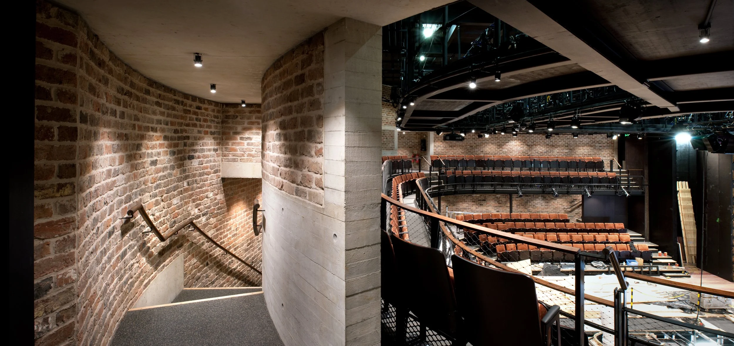  At the  Everyman Theatre in Liverpool , we ensured that the bricks used to build the walls were reclaimed from the previous building on the site.  