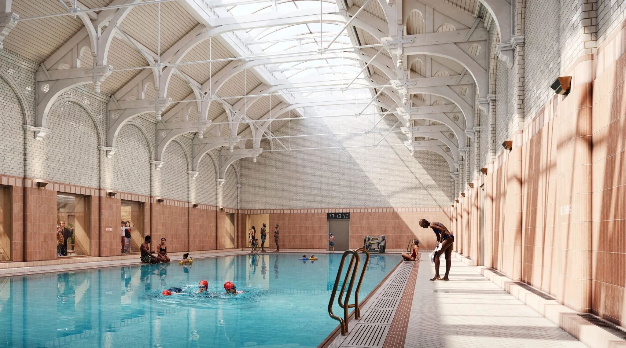  At  King’s Hall Leisure Centre  in Hackney, our engineers and heritage consultants are delivering a major refurbishment and deep retrofit of this Grade II listed Victorian bath house, to meet current user requirements whilst significantly reducing o