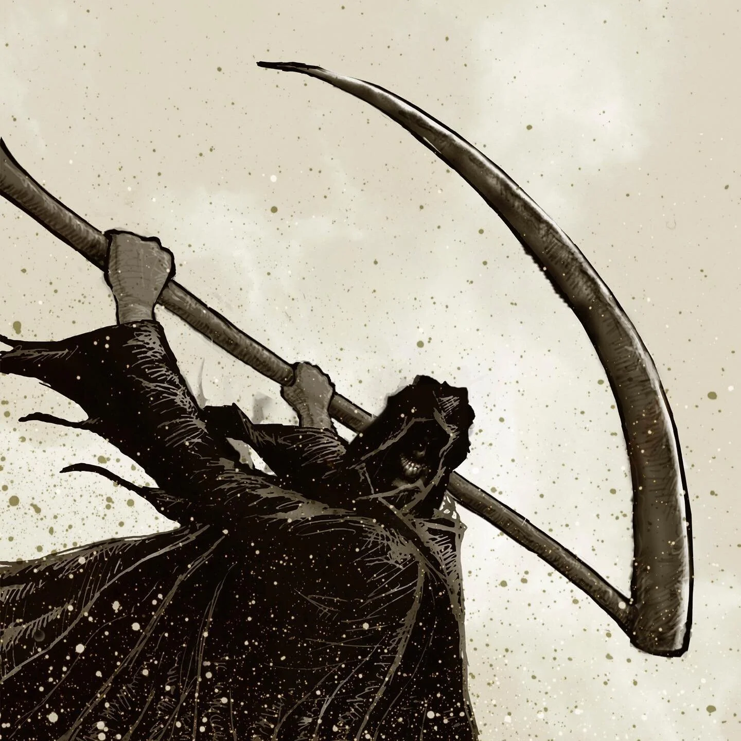 Tales from the depths of lake Bodom pt 9

With Hate Crew Deathroll album art we knew we would use Sami Saramaki, again. He had done such a good job with Follow The Reaper. However this time we didn&rsquo;t know what would be the colour. 

It was Alex