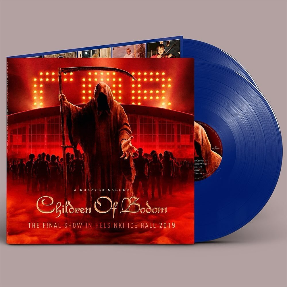 The blue colour edition of our live album &lsquo;A Chapter Called Children Of Bodom - The Final Show in Helsinki Ice Hall 2019&lsquo; is OUT today.
The previous ones got sold out so make sure to grab a copy while you can! 

Link in Bio.
