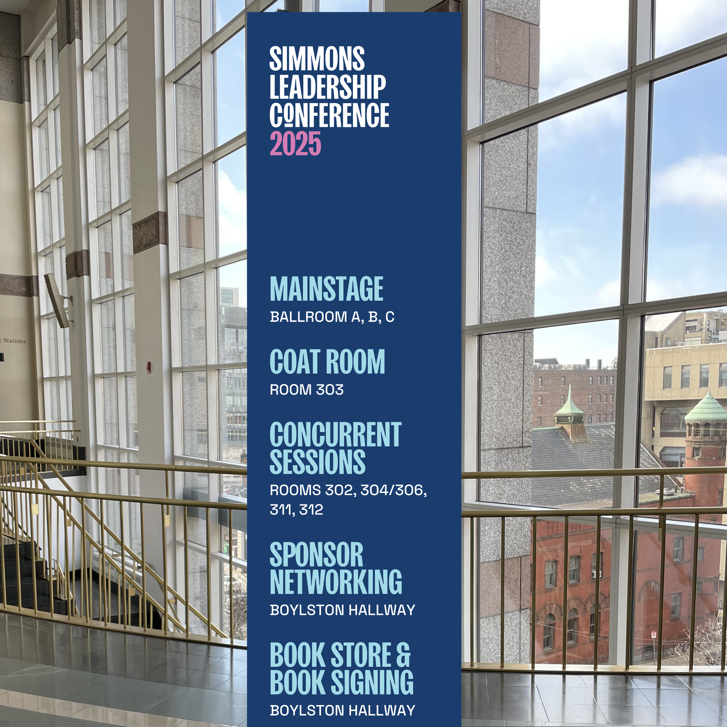 Welcome/wayfinding signage