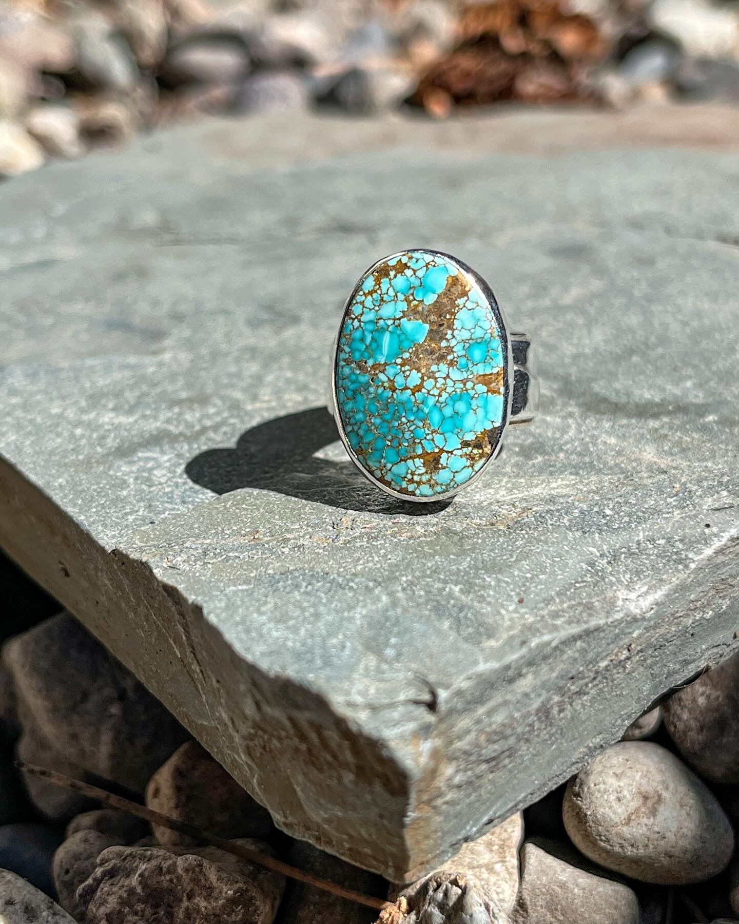 The first forms coming together //
.
This No. 8 mine turquoise ring is one of the first of many for a new collection called &ldquo;Unlocking&rdquo;, coming May 1st! 
.
Comment below on what you would love to see!