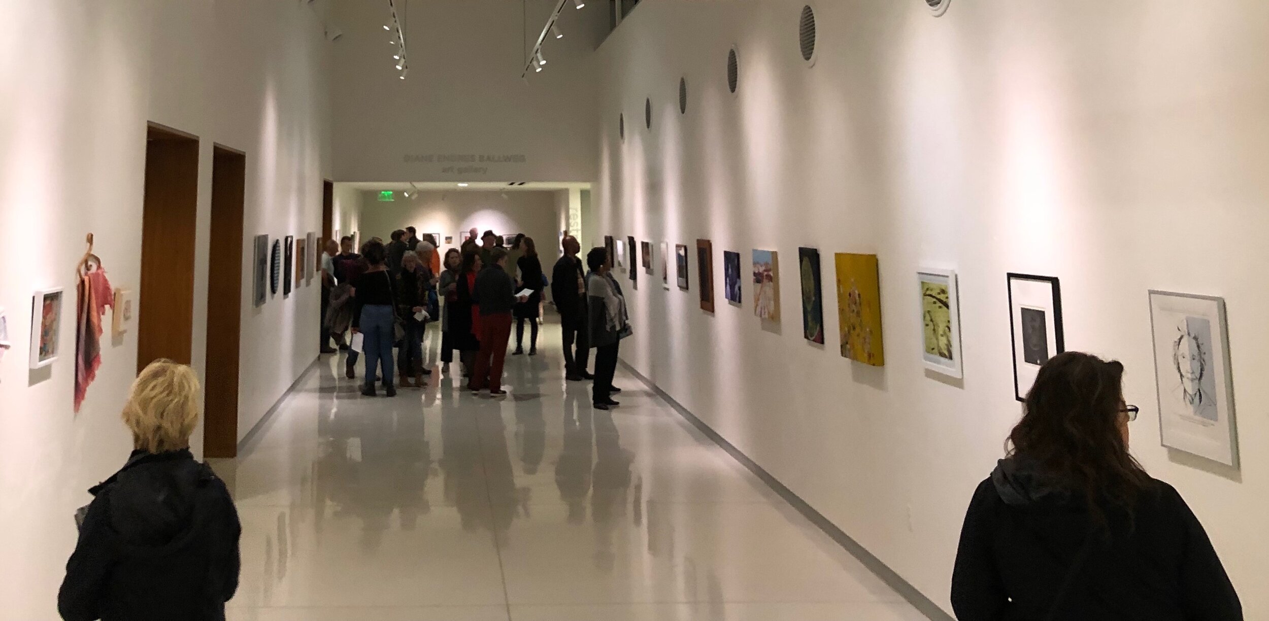Gallery Night opening reception for Women’s Work- 2019 Forward Art Prize Applicants Exhibition, Diane Endres Ballweg Gallery