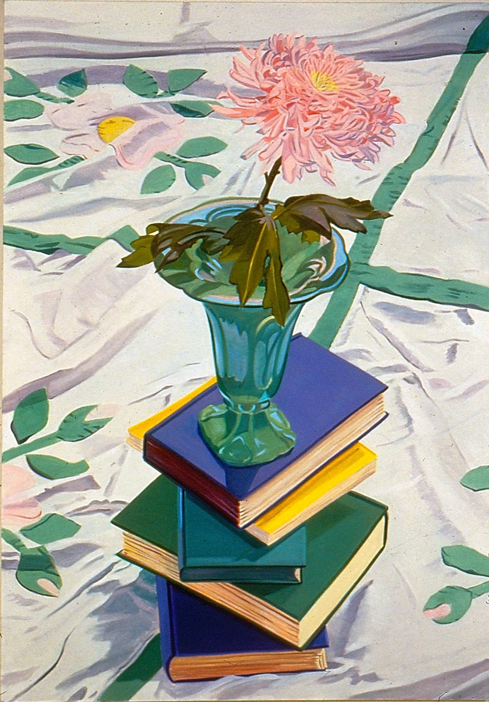 Chrysanthemum Off Center