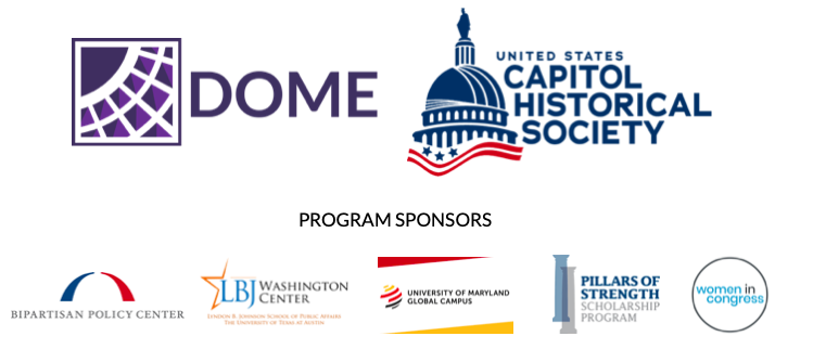 The event was co-sponsored by the Bipartisan Policy Center, the LBJ School at the University of Texas, Pillars of Strength, the University of Maryland Global Campus, and the newly formed bipartisan staff group Women in Congress.