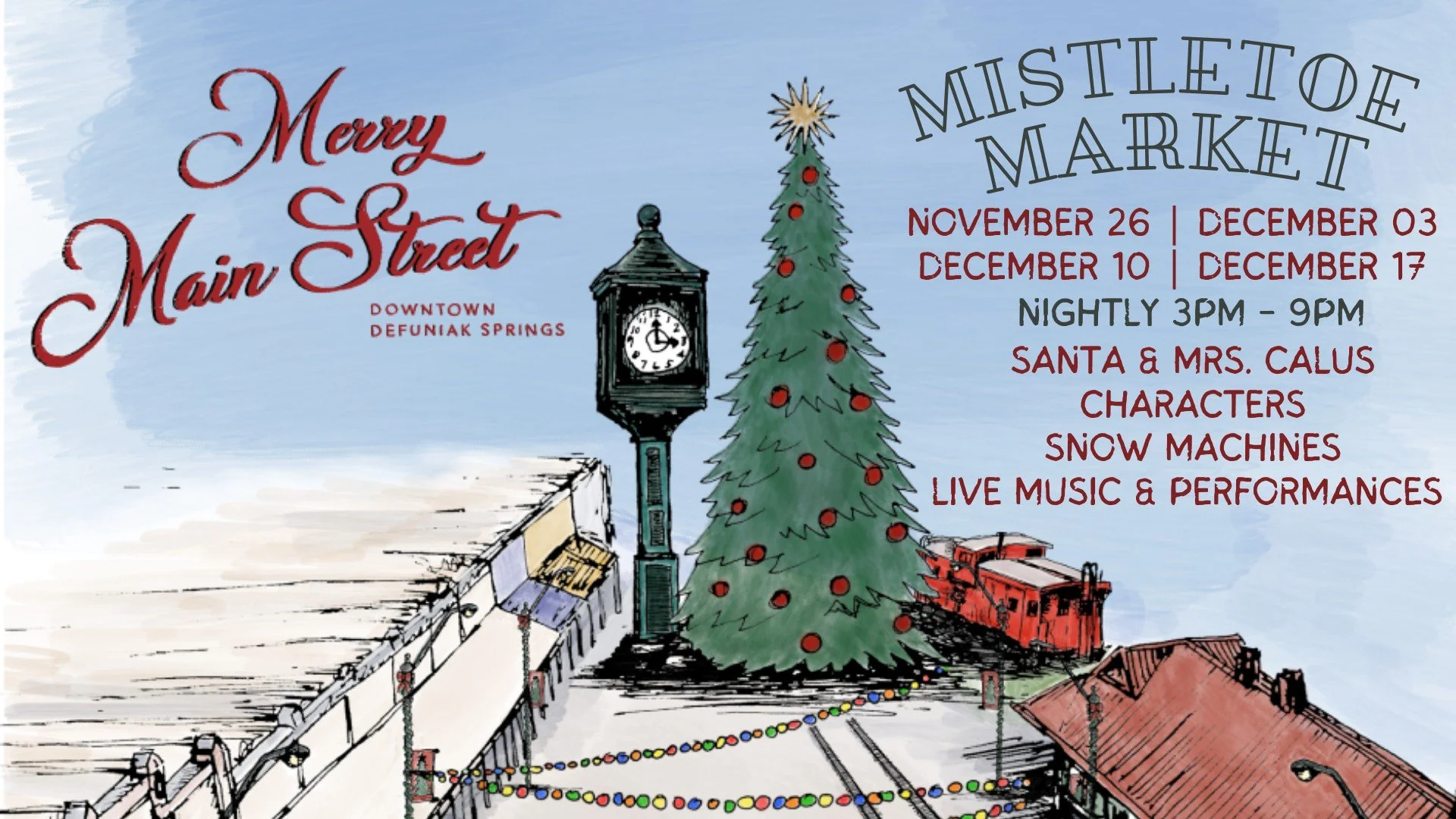 Mistletoe Market in Defuniak Springs — Blossom Lane Farm