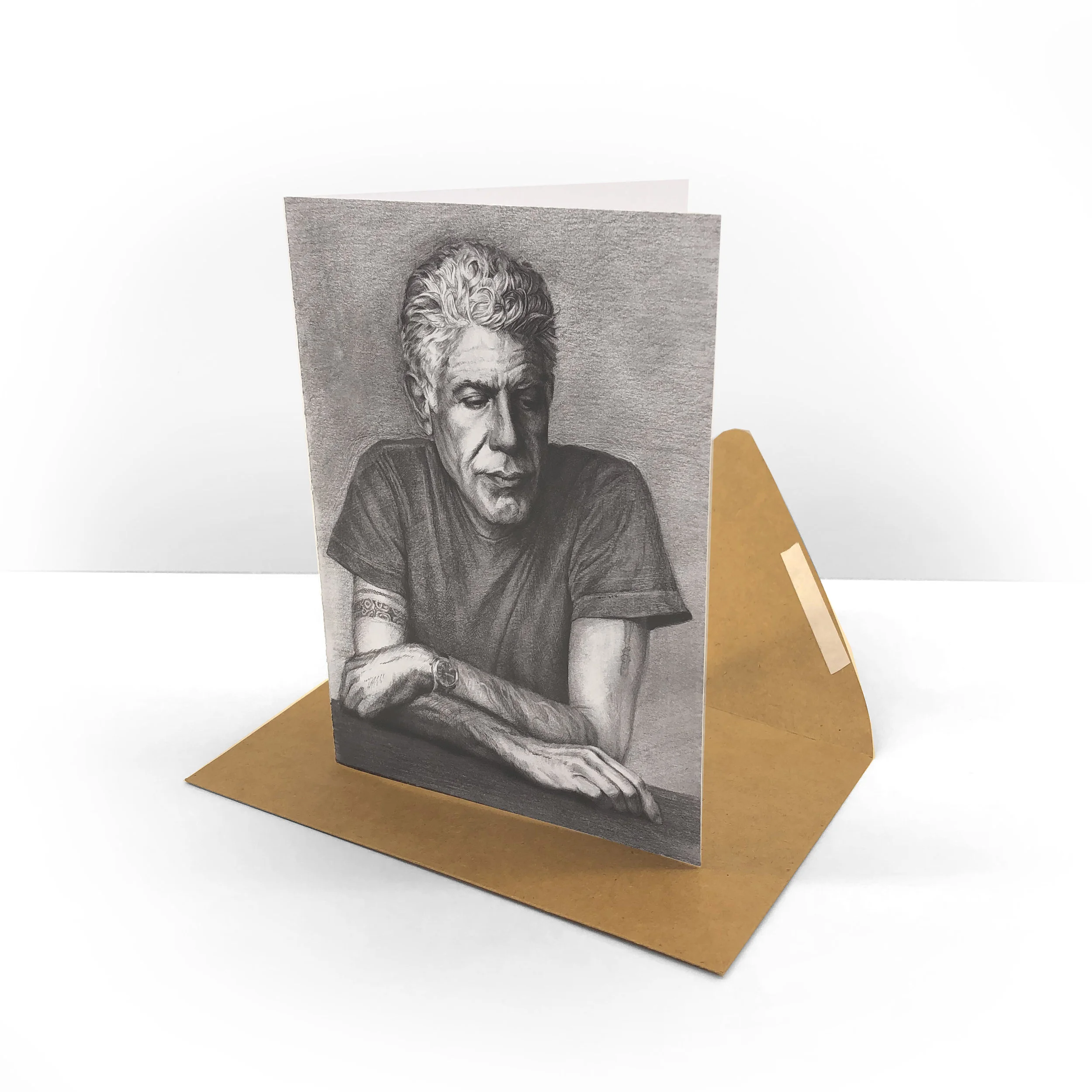 BOURDAIN GREETING CARD