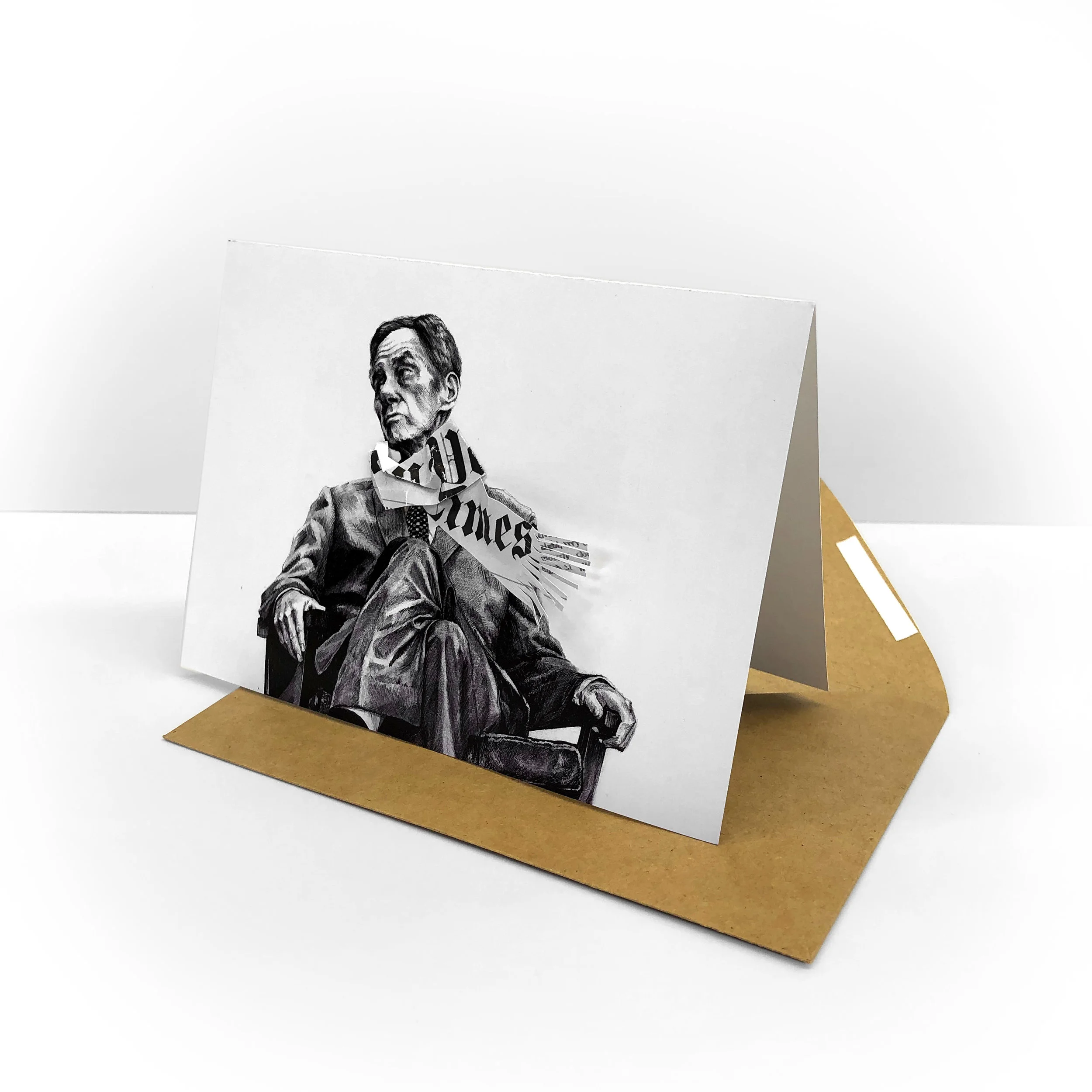 DAVID CARR GREETING CARD