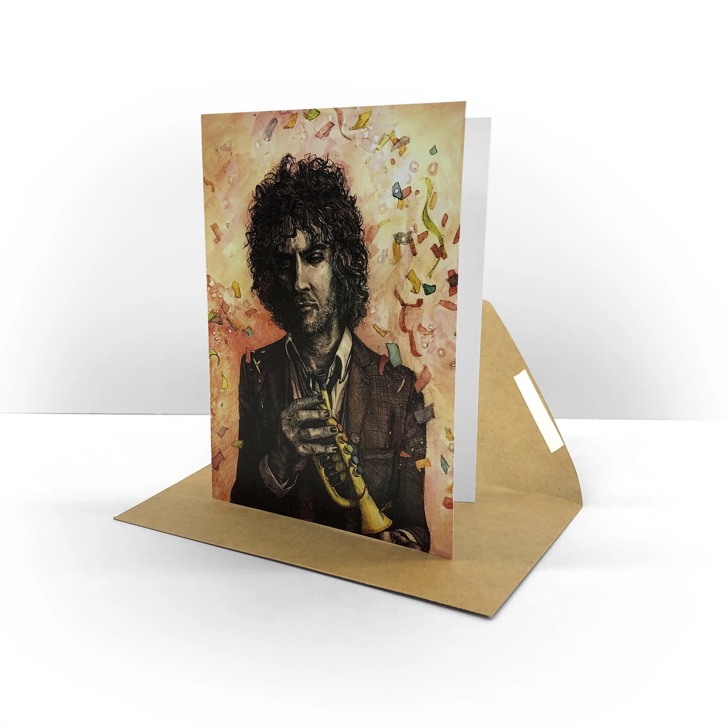 WAYNE COYNE GREETING CARD