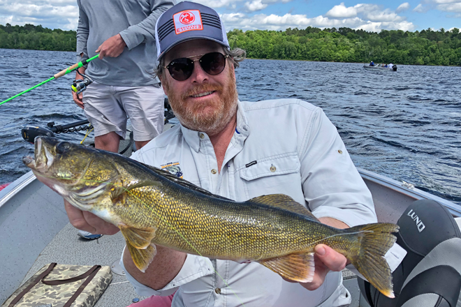 Consistent Lake Winnie Walleye Pike and Perch Action Report June
