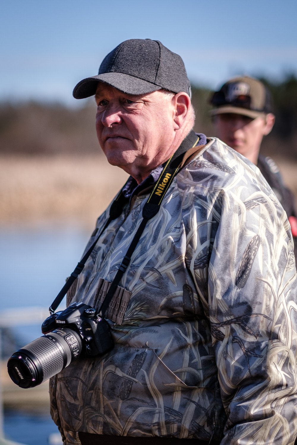  Legendary fishing guide Jeff Sundin was also on site with his wife and granddaughter as he gathered content for his own website, www.fishrapper.com 