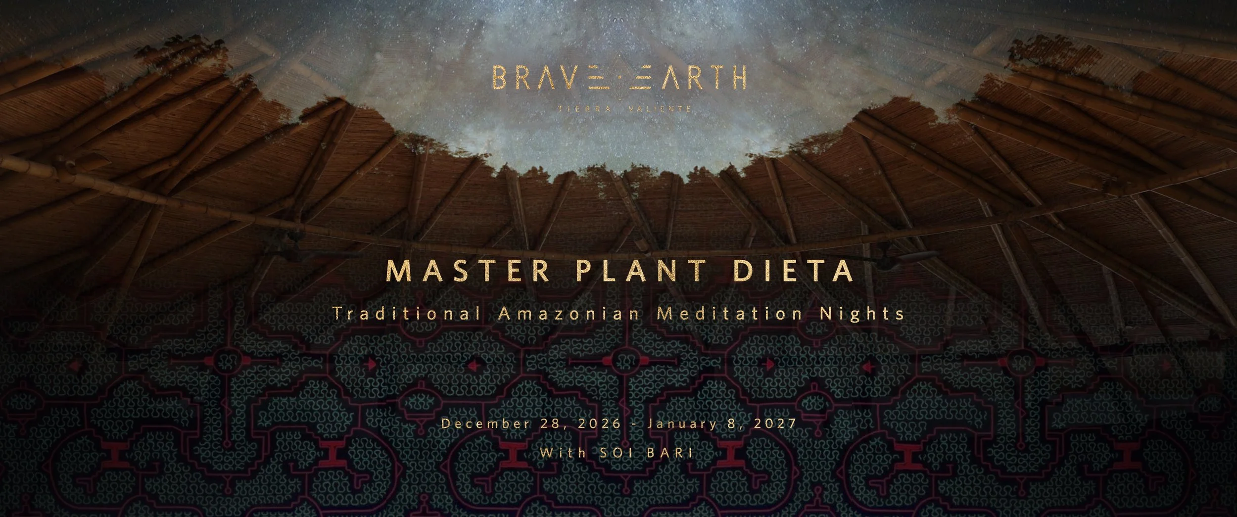 MASTER PLANT DIETA | Traditional Amazonian Meditation Nights with Soi Bari