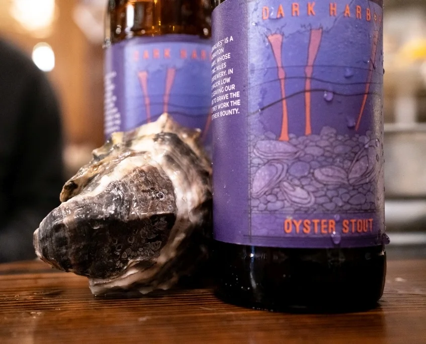 Dark Harbor Oyster Stout [A Drayton Harbor Oysters &amp; Atwood Ales Farm Brewery Collaboration, and a regular feature at the Shop]