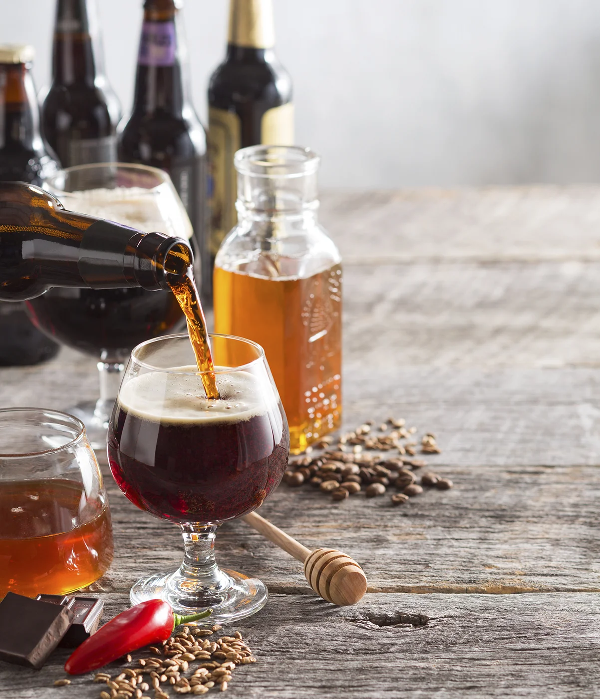 Dark Beer & Honey