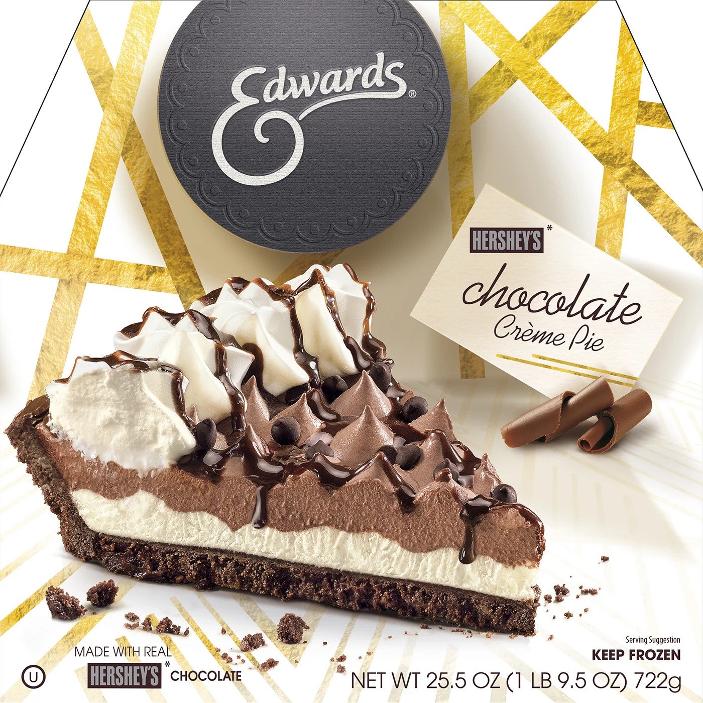 Edwards Hershey chocolate cream pie