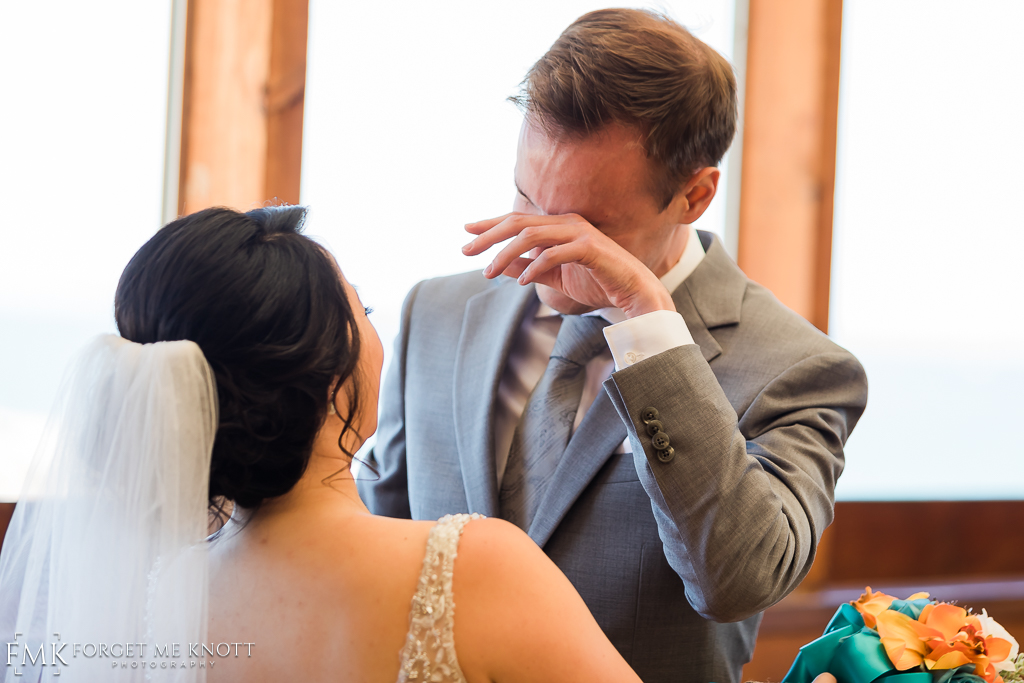  For me, I don’t think it gets better than an emotional groom. 