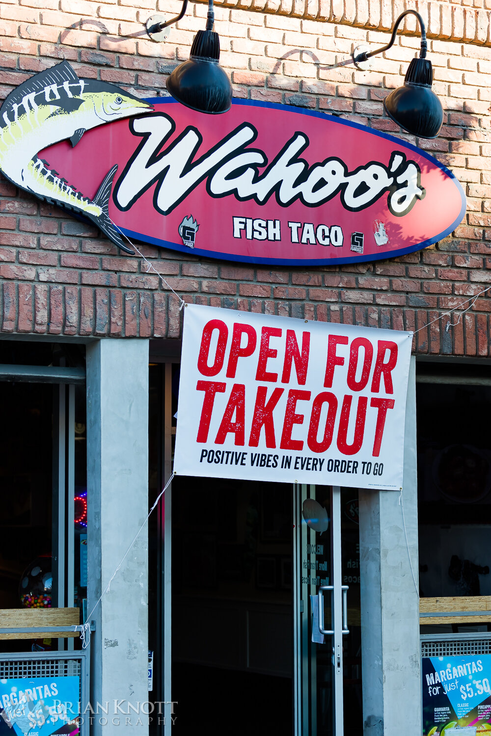Restaurants have been ordered to close their doors except for take-out and delivery.