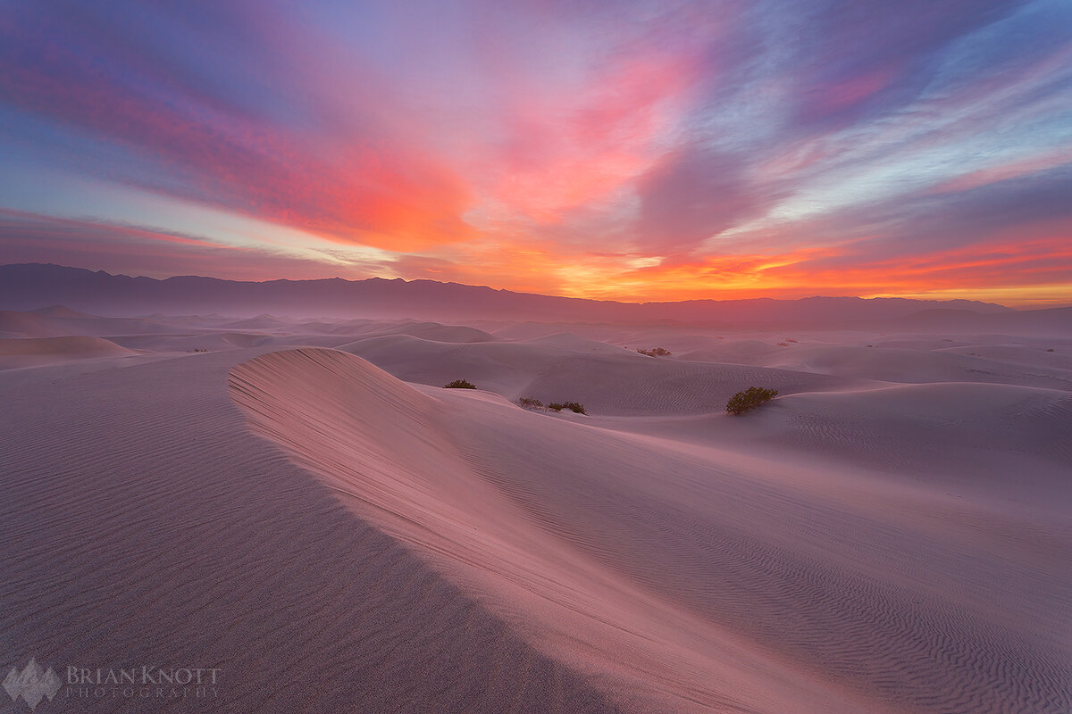  Mesquite Sand Dunes, Death Valley National Park, Ca. 