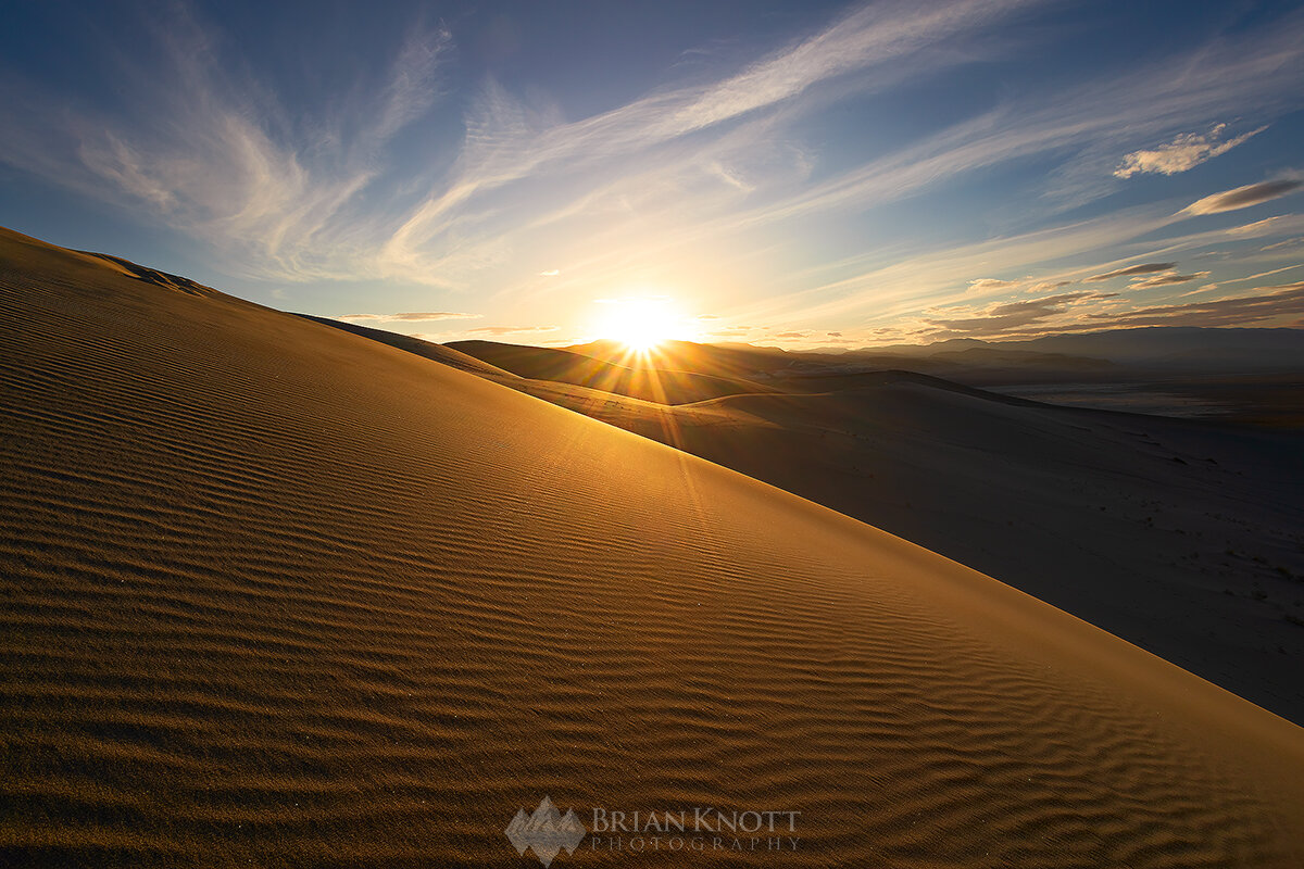  Eureka Sand Dunes, Death Valley National Park, Ca. 