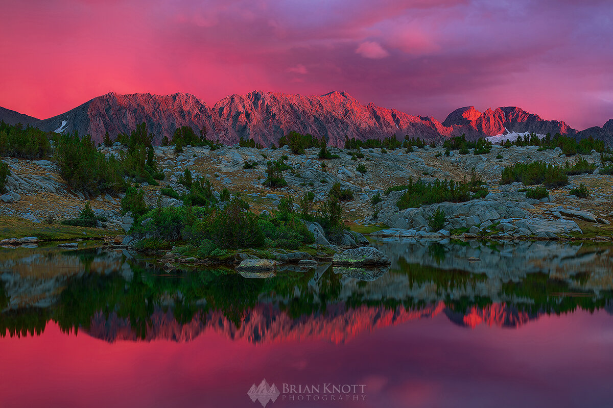  Insane light after a thunder storm in Pioneer Lakes Basin. 