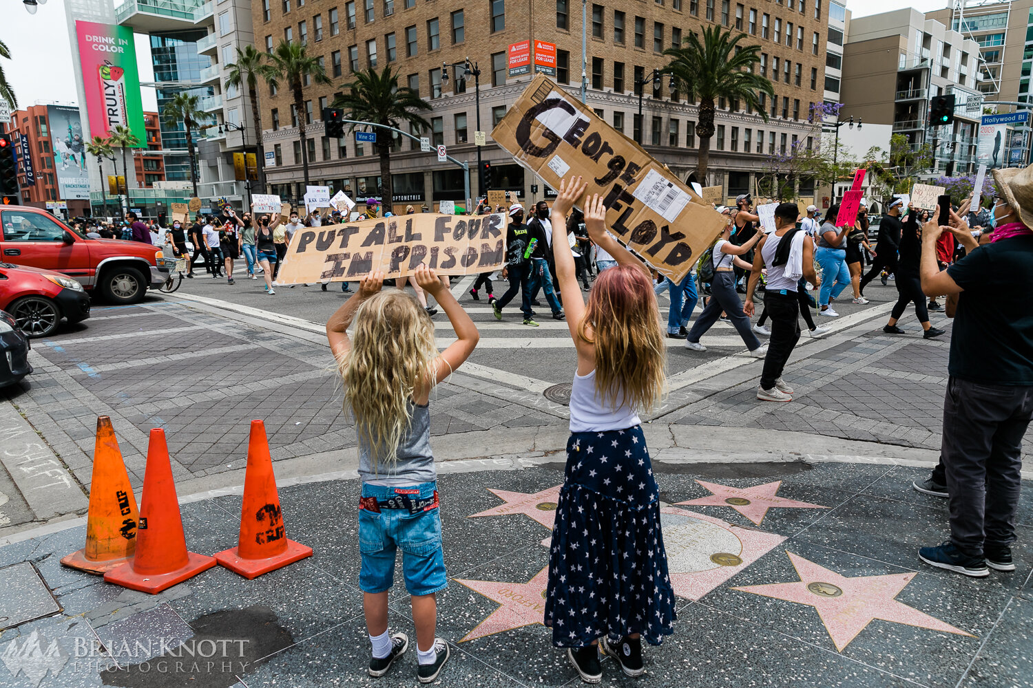  Hollywood protest. 