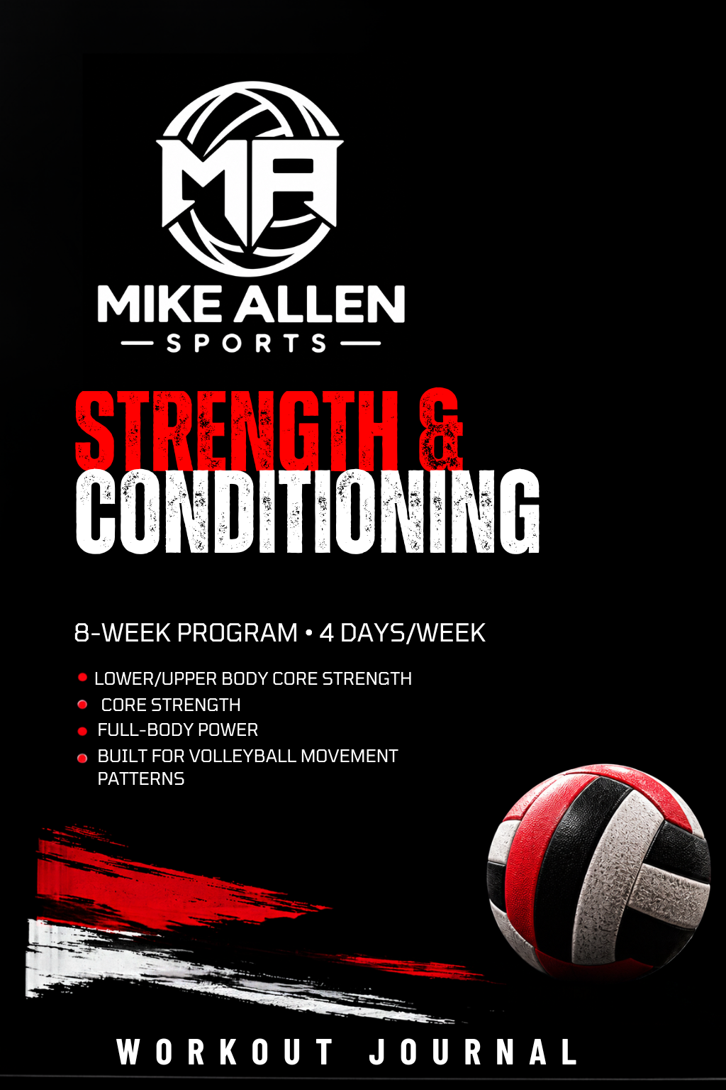 SPIKERS STRENGTH & CONDITIONING: 8-WEEK VOLLEYBALL PROGRAM