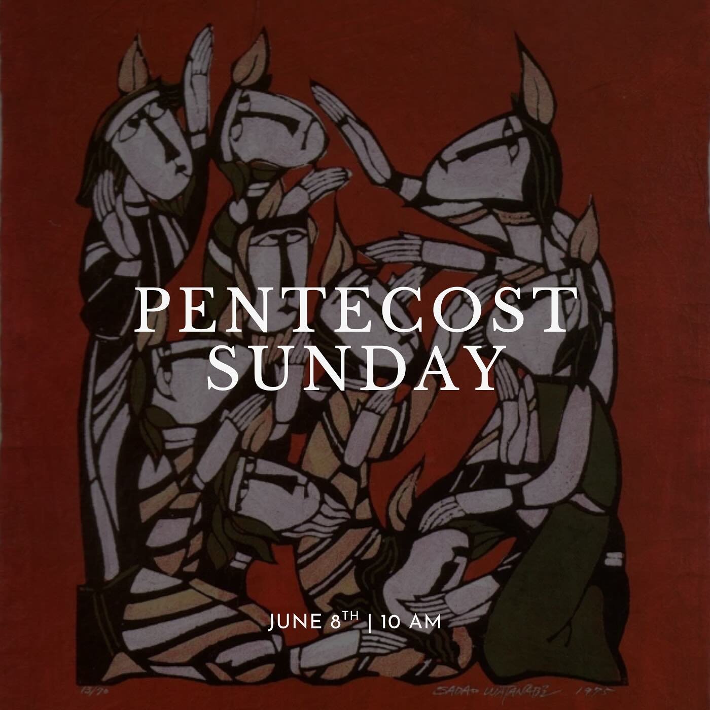 Join us for a vibrant and engaging Pentecost Sunday service as we celebrate the birth of the Church and the coming of the Holy Spirit, this Sunday, June 8th!

Pentecost, observed 50 days after Easter, marks the moment when the Holy Spirit descended u
