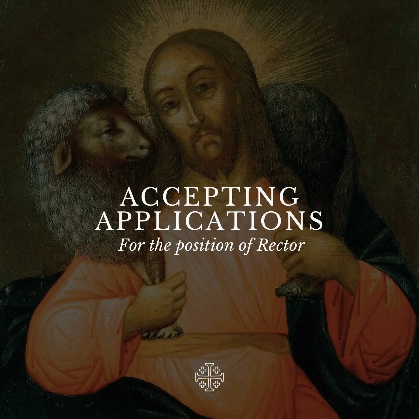 The application window for the Rector position is still open! If you or someone you know might be interested and qualified, click the link in our bio for application information.