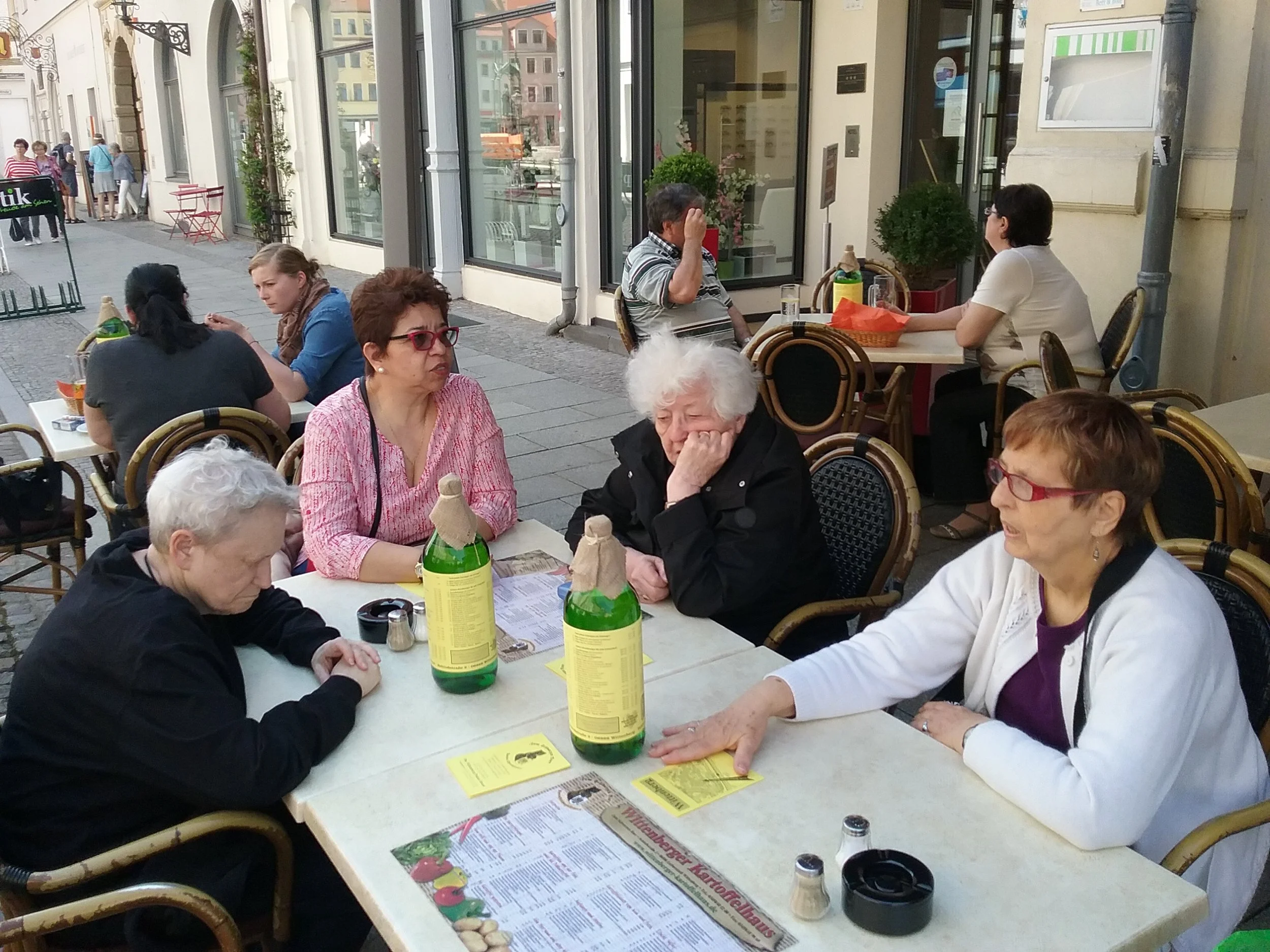 Wittenburg Germany lunch with the gals.jpg