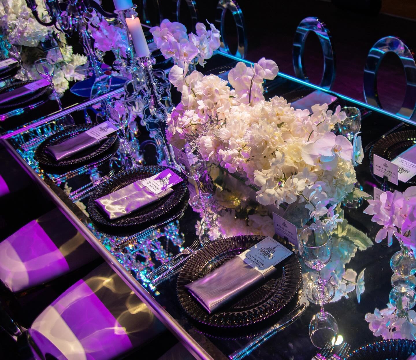 A tastefully curated tablescape is an opportunity to fully immerse guests into an aesthetic or brand. The table sets the stage for complete customization and personalization, from the fold of the napkin to the placement of the menu to the arrangement