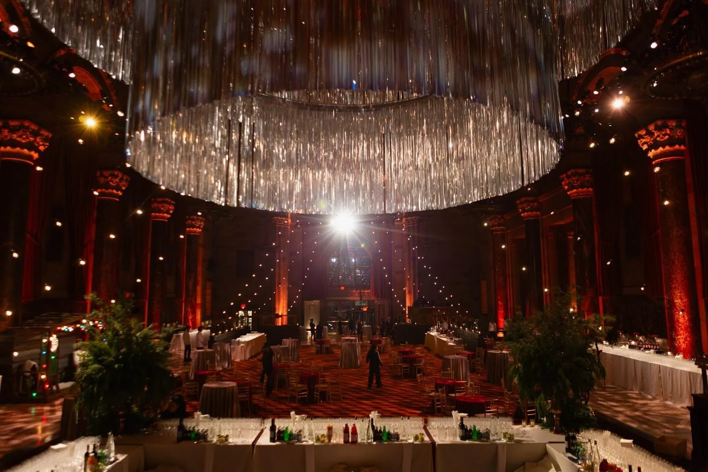 When the client says they want a &ldquo;tinsel moment&rdquo;... we give them a tinsel moment. What started as an off-handed idea and a casual notebook sketch during a walk-thru came to life in a larger than life way at the iconic Cipriani&rsquo;s on 