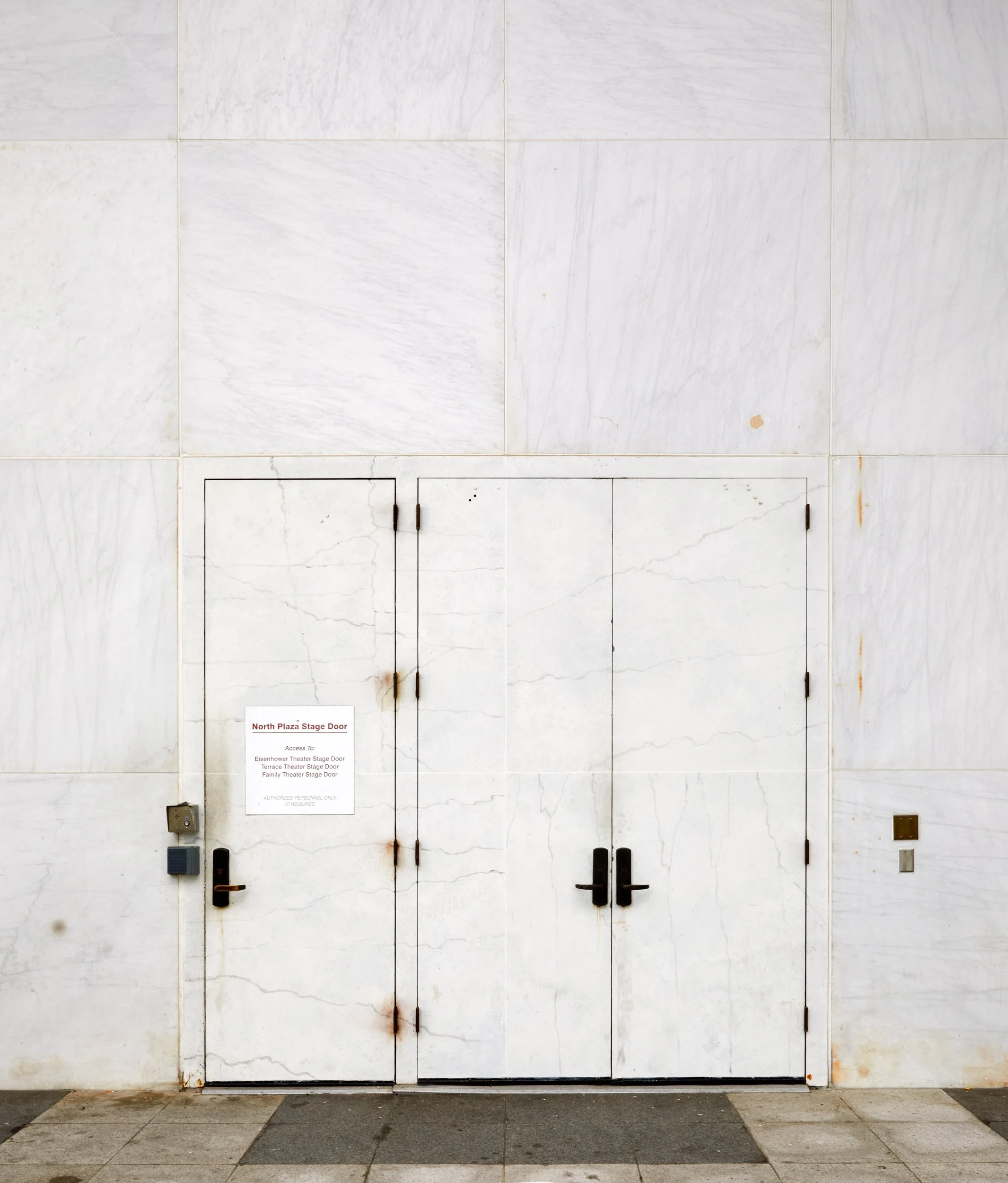  Stage Doors, The John F. Kennedy Center for the Performing Arts, Washington D.C. 2024 From The Series ACCESS, Archival Pigment Print, Sizes Vary, Edition of 6 