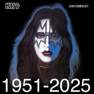 When I was in middle school, I wanted to be Ace Frehly. But marine being a space traveller who is also a rock star! 

RIP Ace, you&rsquo;re forever among the stars. 
#acefrehley #kiss #newyorkgroove
