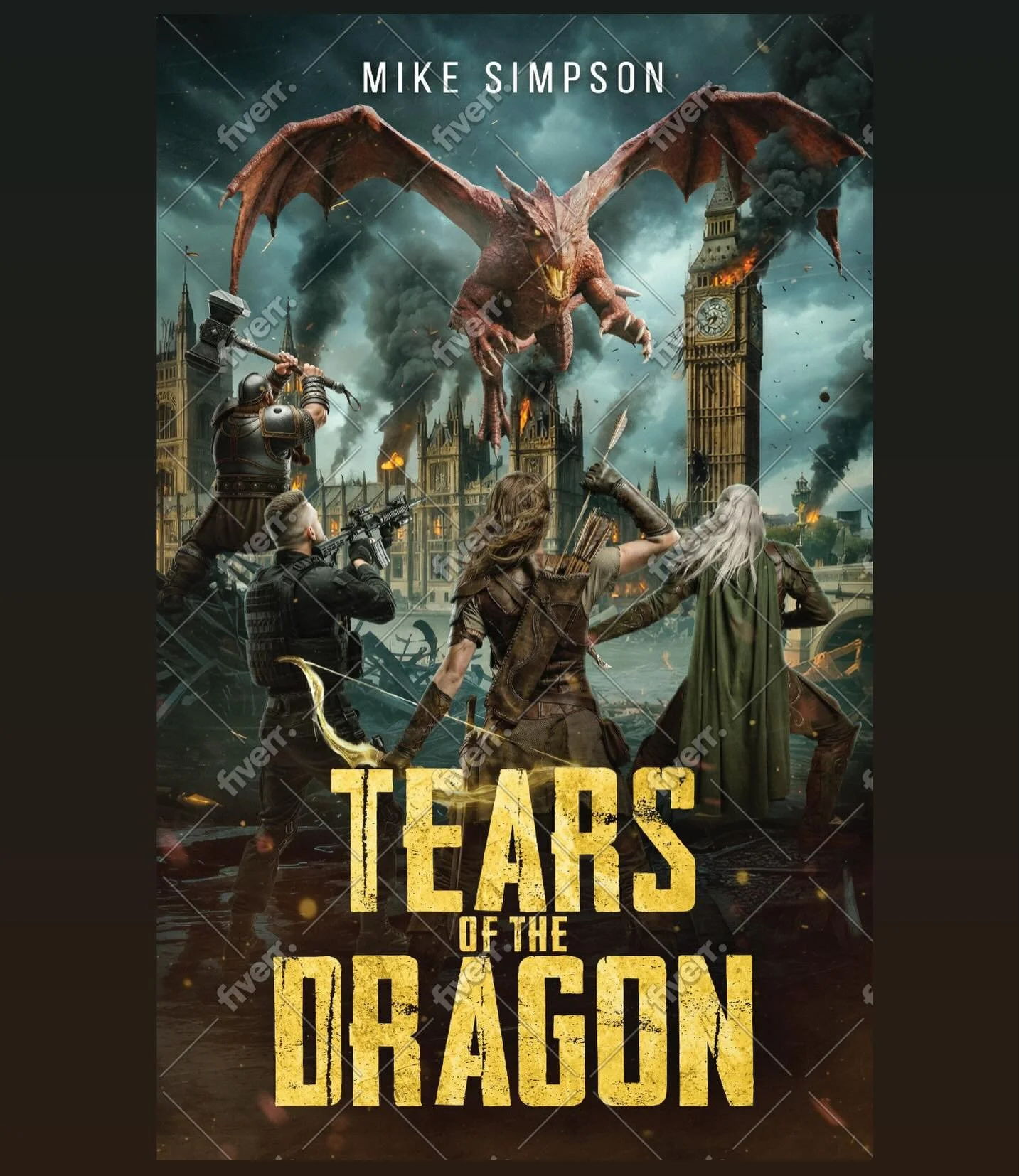 Just got the first draft of the cover bbq k from my artist. What are your thoughts? As a potential reader, what about this cover draws you in and what gives you pause?