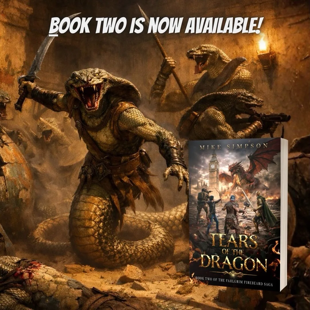 &ldquo;Tears of The Dragon&rdquo; Book two of the Fahlgrim Firebeard trilogy is now available (link in bio)
AN ANCIENT MAP. A FORGOTTEN CULT. A RACE TO STOP THE END OF THE WORLD.

Three centuries ago, a ship sank carrying a secret that should have st