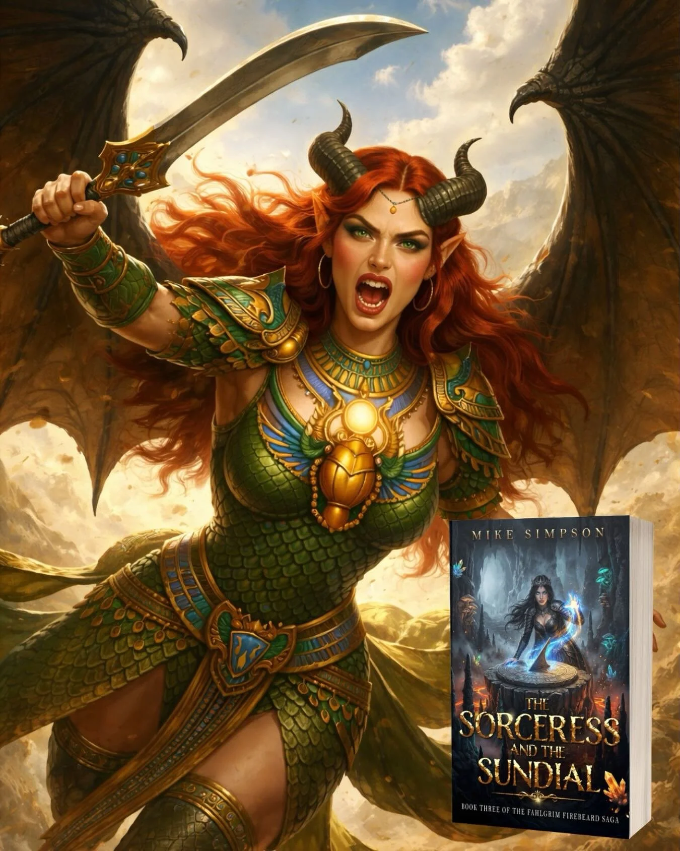 For those readers who have asked me if your favorite new character from book two will be returning in book three: the answer is yes. You will be seeing more of Esmeralda and even get to see her in action. Pre-order &ldquo;The Sorceress and The Sundia