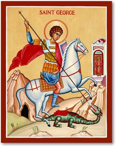 Today, April 23rd, is &ldquo;The Feast of Saint George&rdquo;. St George slayed the last known living dragon during the third century AD. 

Perfect occasion to grab a copy of &ldquo;Tears of The Dragon&rdquo;
(Link in bio). 

#feastofstgeorge #feasto