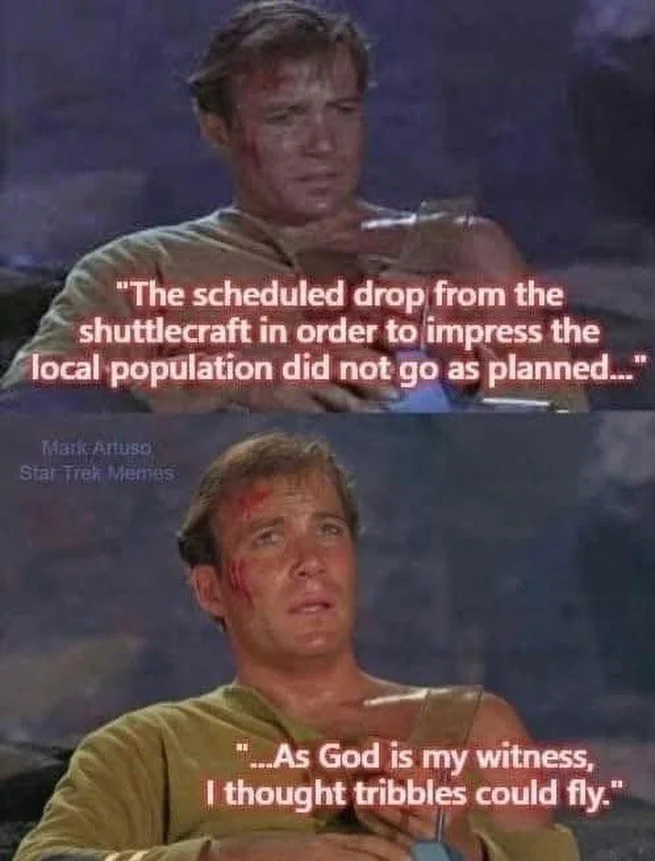 Only the real OGs will get it. #startrek #wkrpincincinnati