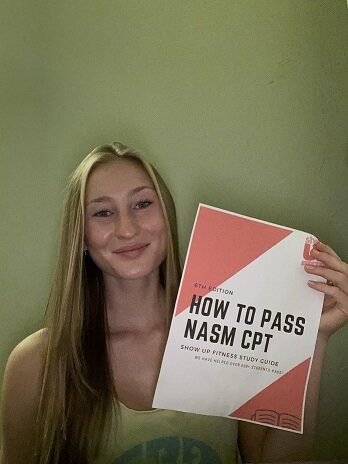 Pass the NASM-CPT with ease with Show UP FItness Study Guide Bundle. More importantly, if you want to become a successful personal trainer, go through our internship in Los Angeles, San Diego & Santa Monica. (NOW ONLINE).