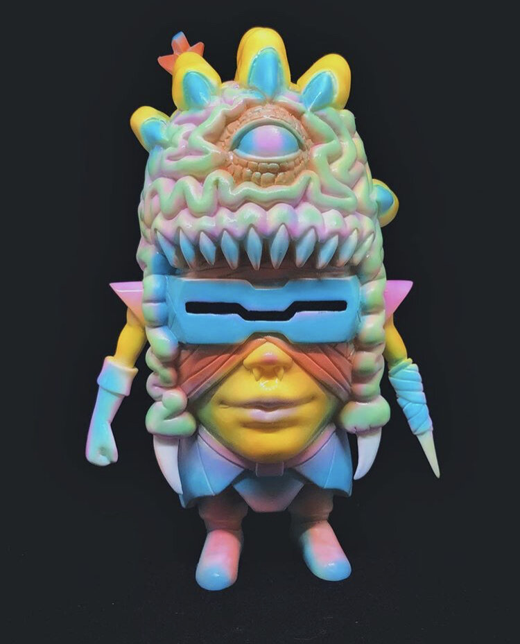 Visor Girl Resin Figure