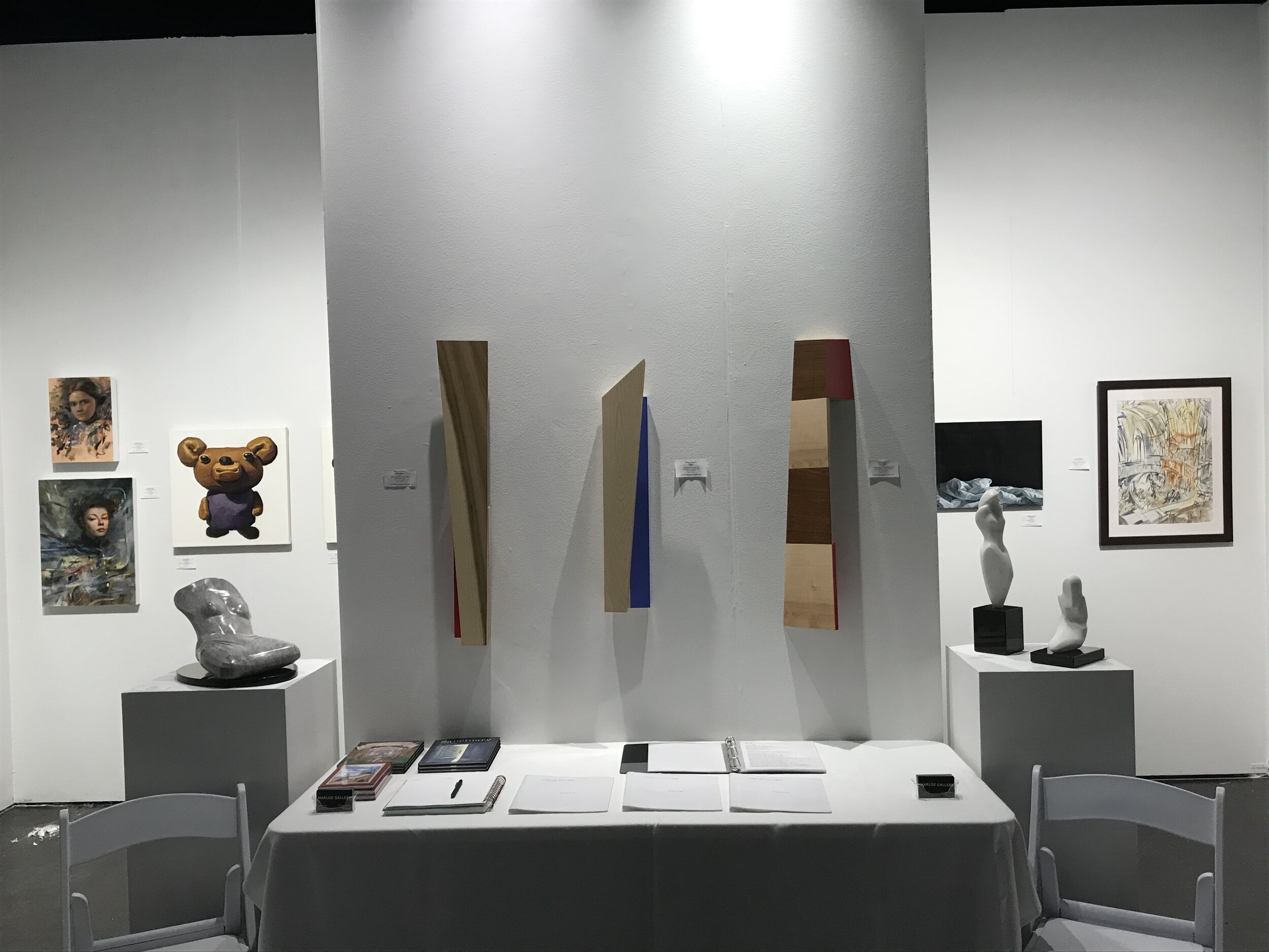 Texas Contemporary 2019 -  Whole booth from close up.JPG