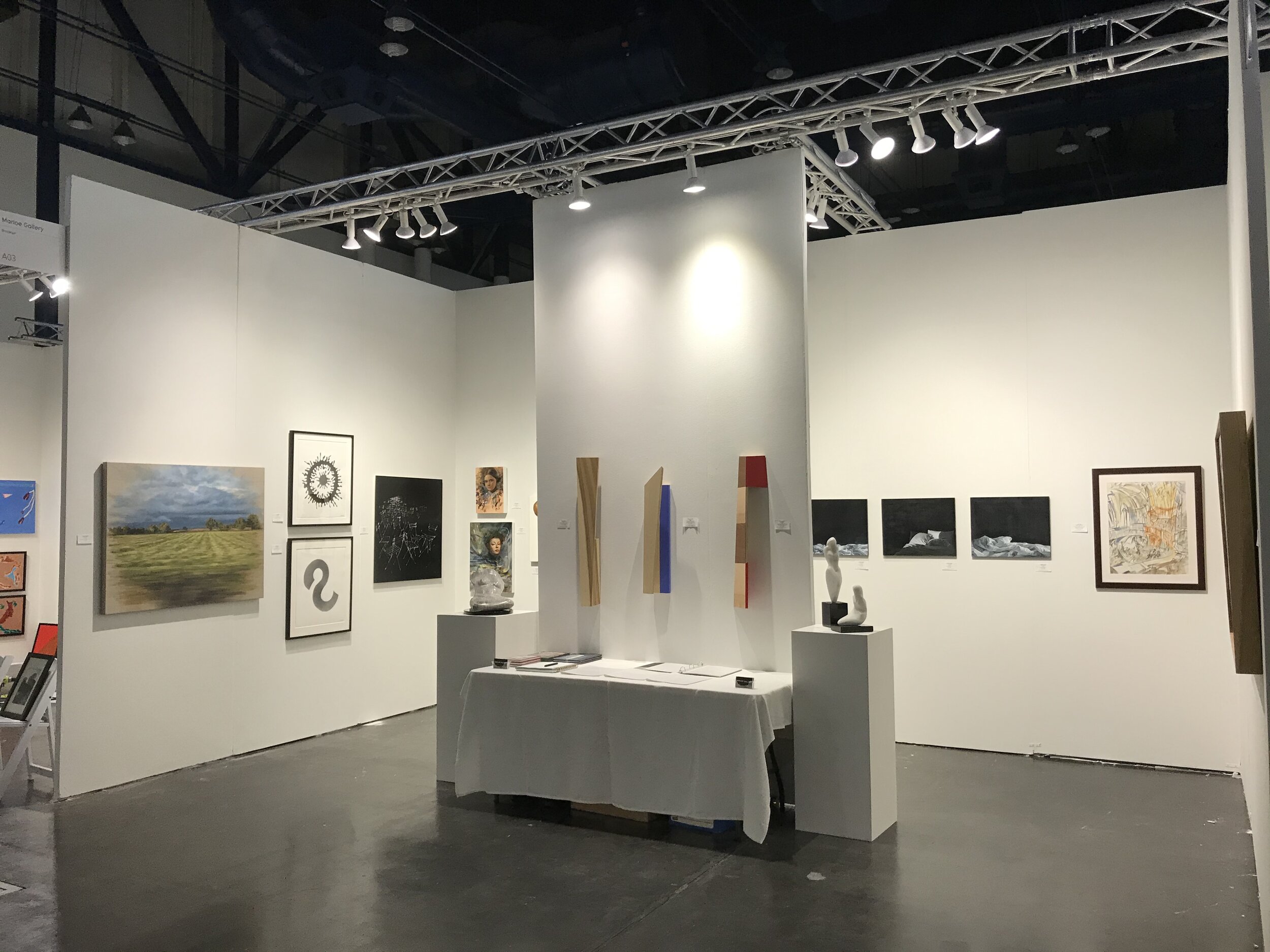 Texas Contemporary 2019 - Whole booth from left.JPG
