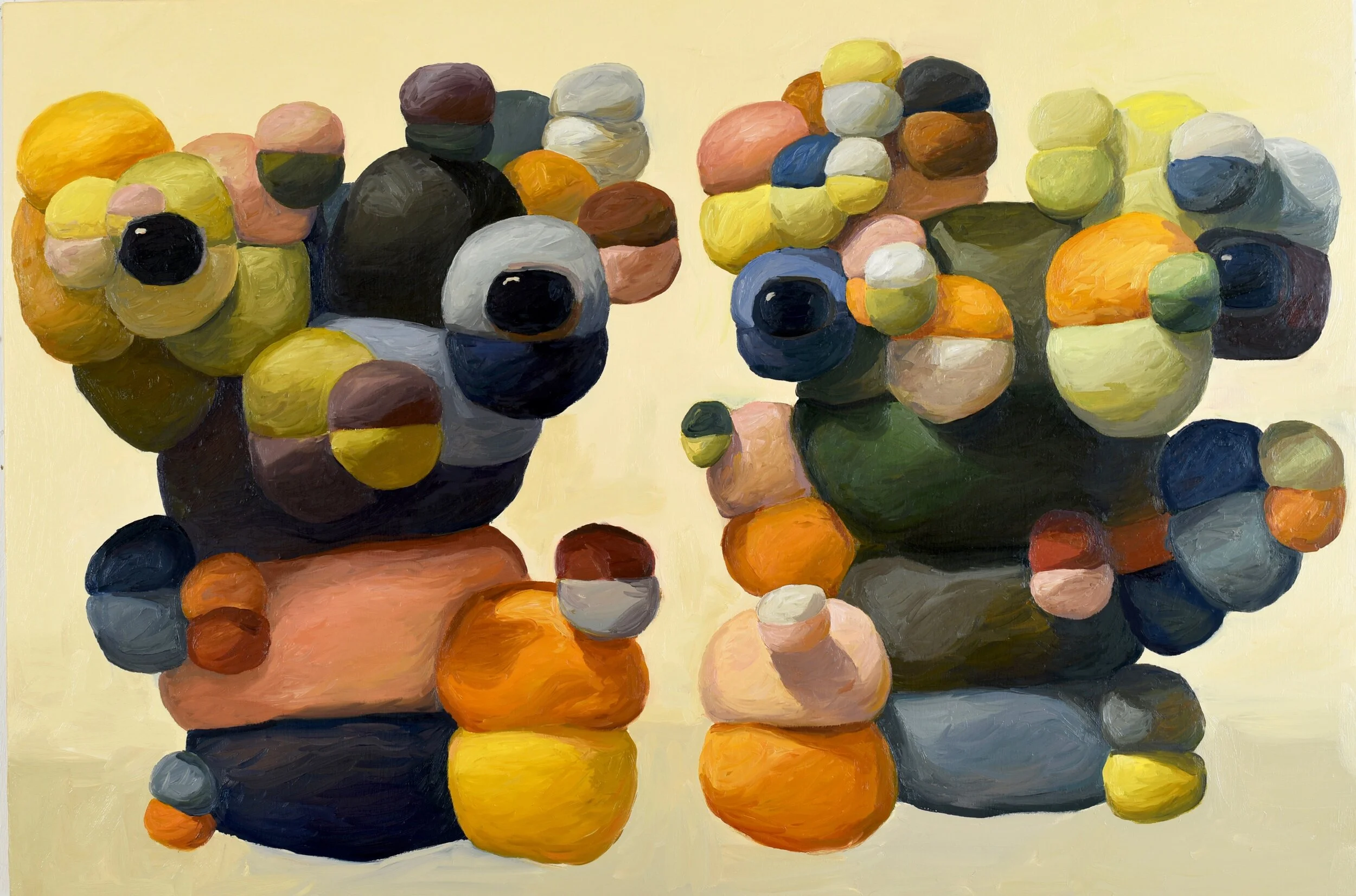  Peter Opheim   Two Brothers   2019  Oil on canvas  Signed, titled, and dated by the artist,  verso    40 x 60 inches     