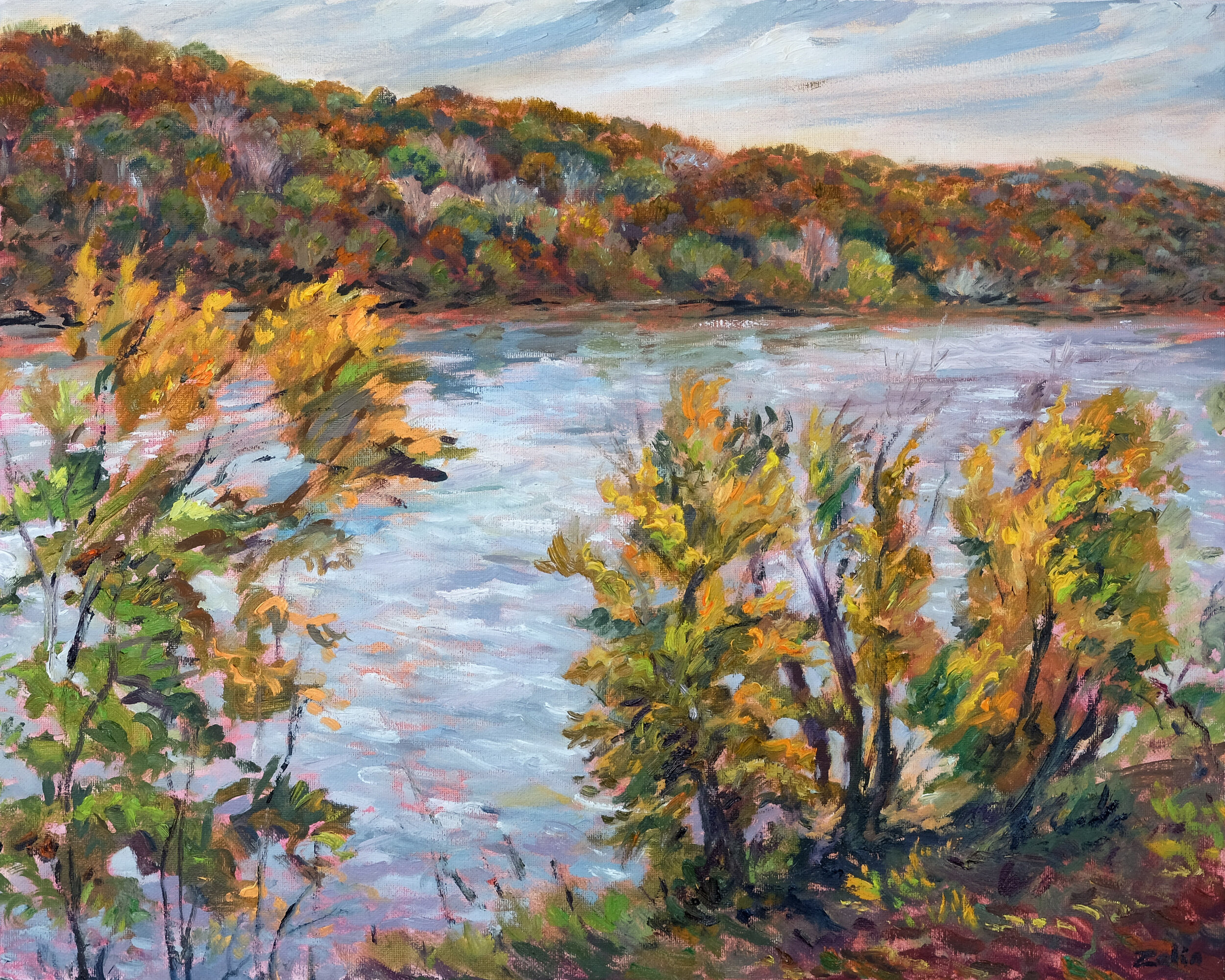 Connecticut River in Autumn 3