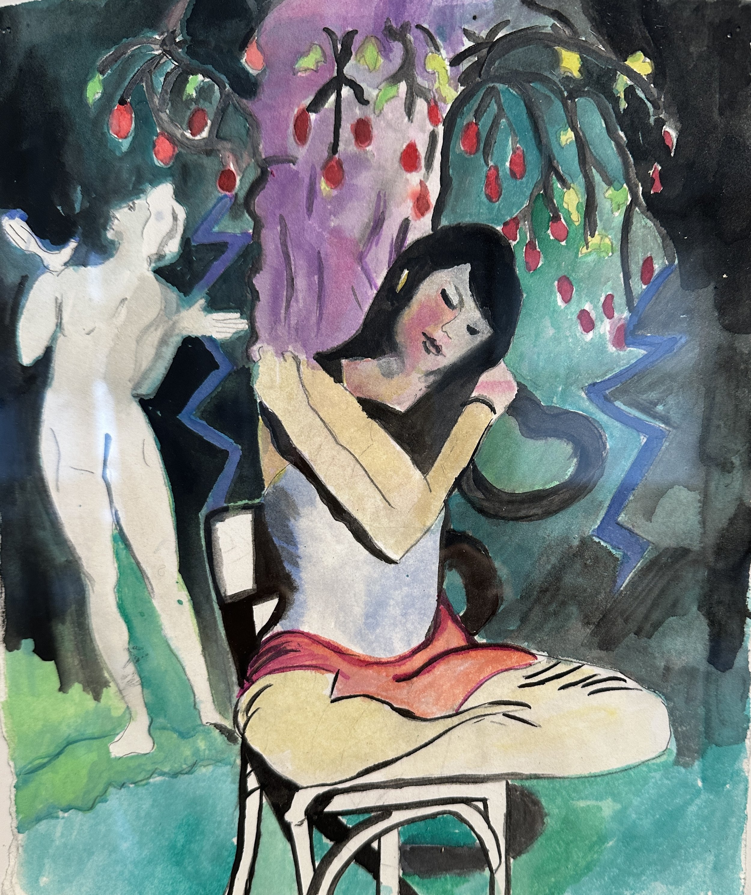 In the Garden of Eden with Blake (Adam)