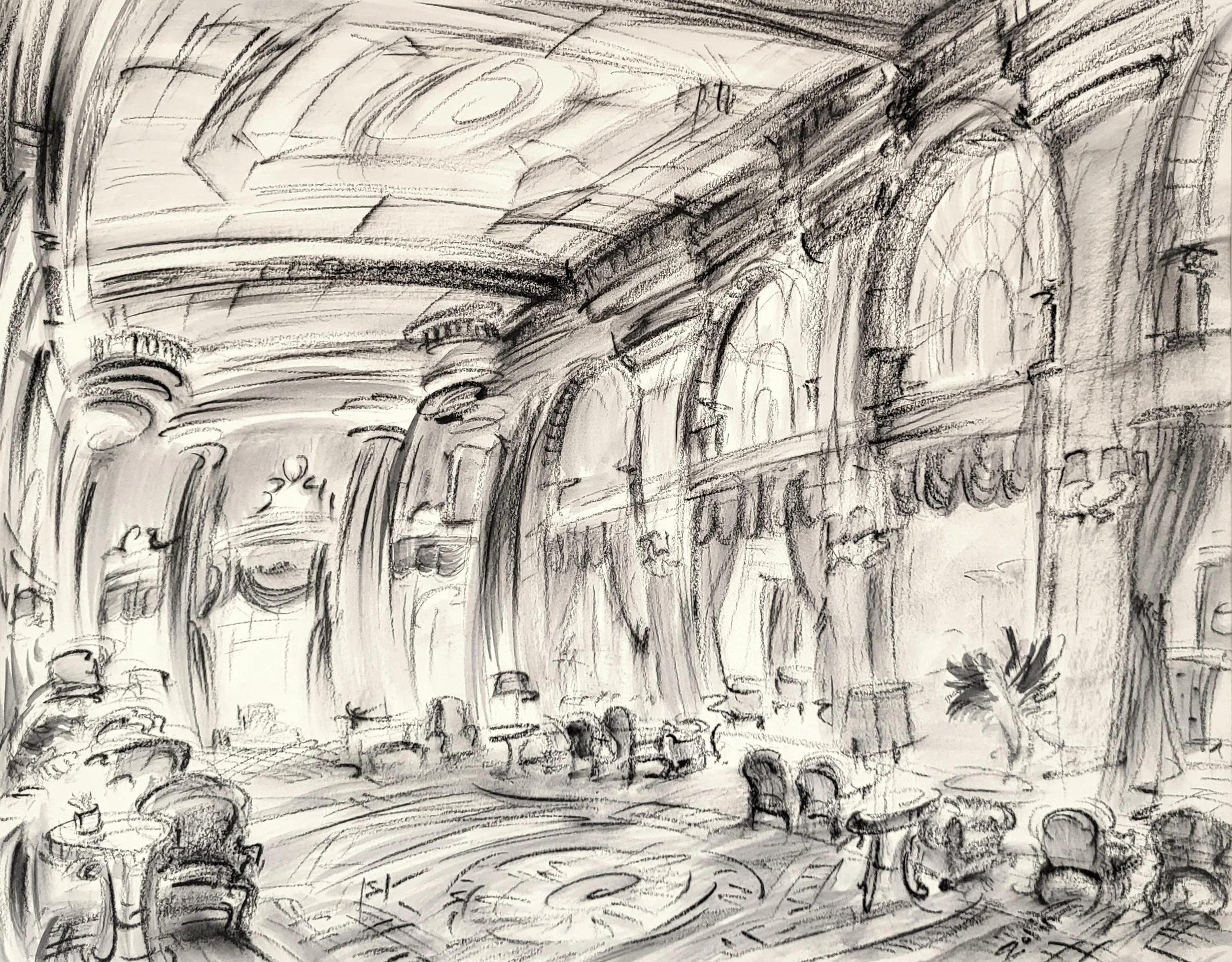 Avenida Palace Grand Salon, Lisbon