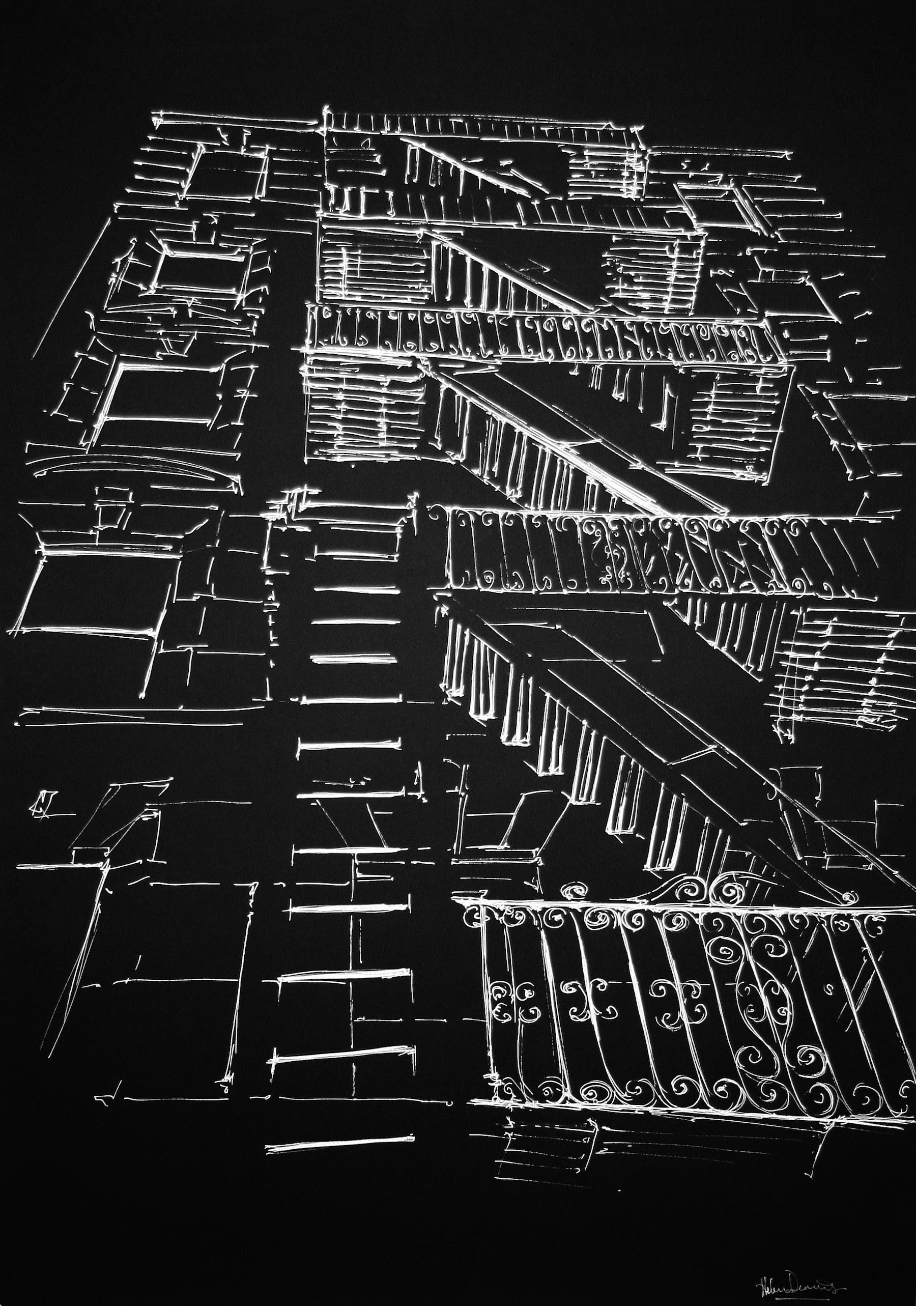 Fire Escape - SOLD